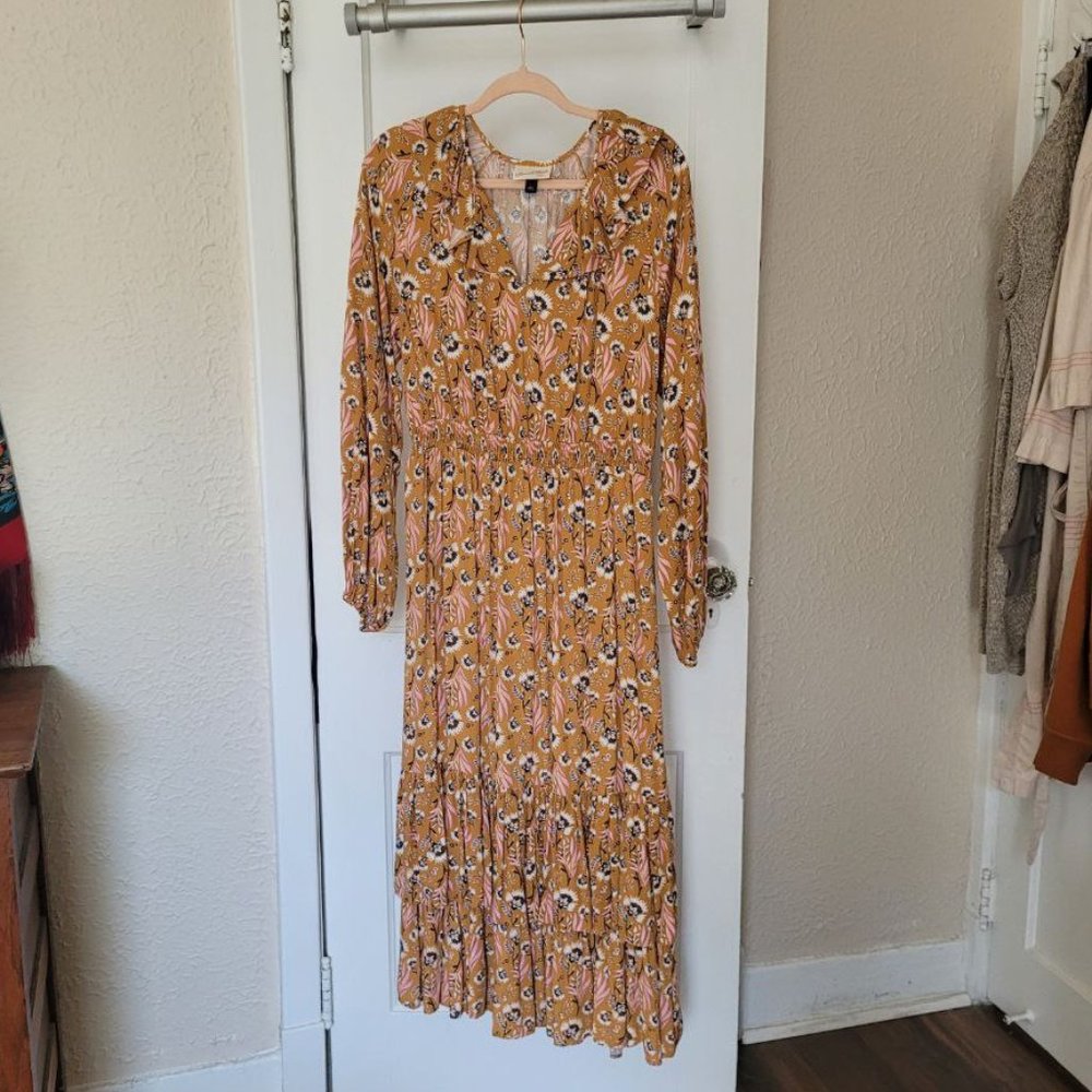 Universal Thread Boho Ruffled Dress - Picture 3 of 8